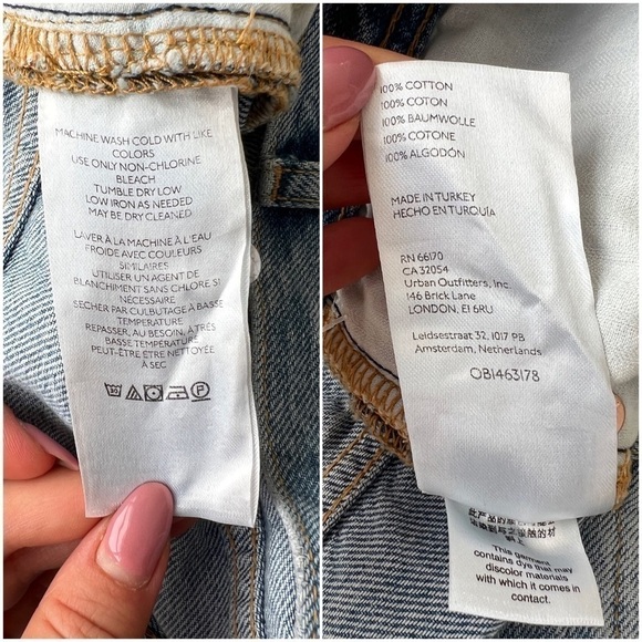 New! WE THE FREE • Maggie Mid-Rise Straight-Leg Jeans in Light Stone - Picture 9 of 12